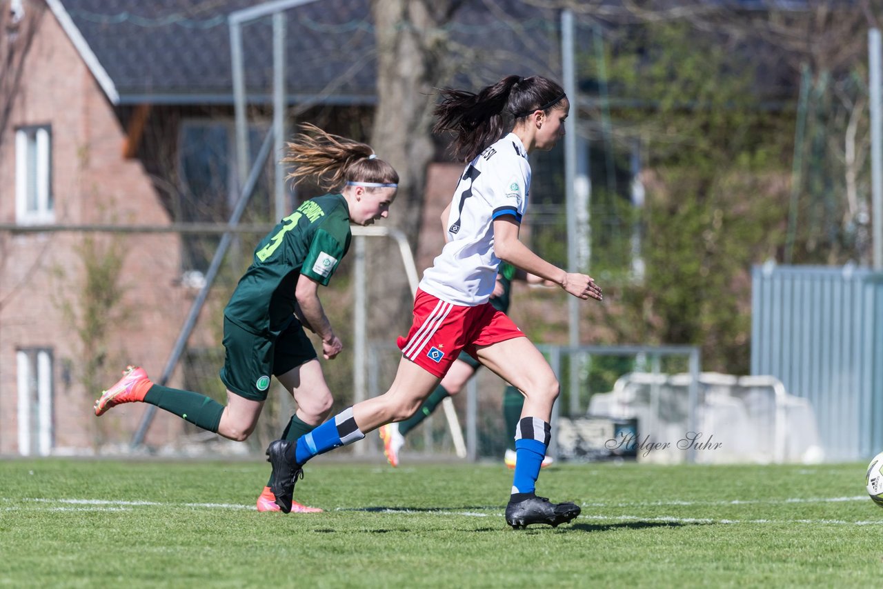 Bild 290 - wBJ Hamburger SV - WfL Wolfsburg : Ergebnis: 2:1